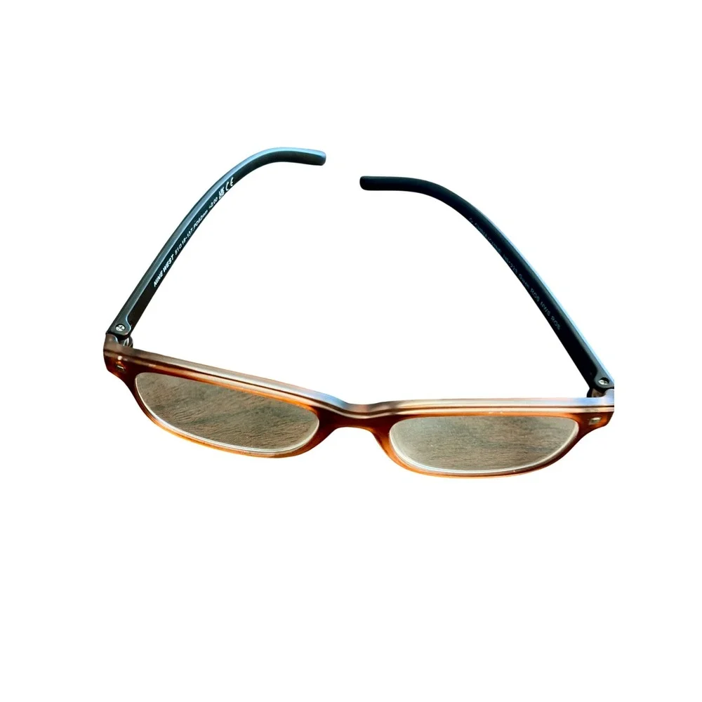 Nine West Gwen Rose Translucent Rectangular Reading Glasses +2.00 NS1223